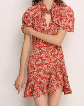 Women Dress 2019 Autumn/ Winter New Thin Ruffled Lady Slim Irregular Women's Mini Dress
Women Dress 2019 Autumn/ Winter New Thin Ruffled Lady Slim Irregular Women's Mini Dress