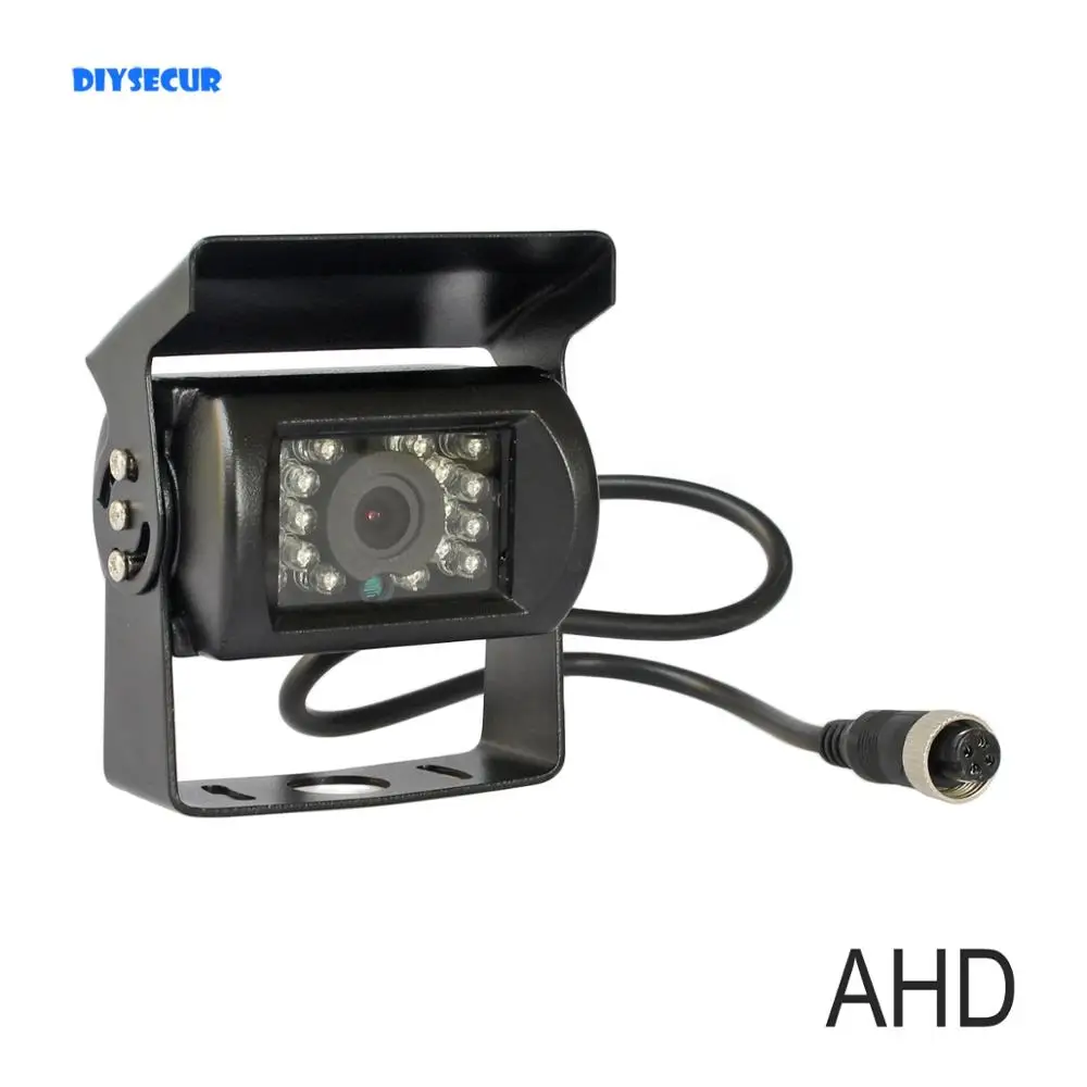 

DIYSECUR AHD 4PIN 12V DC Camera Waterproof Van Bus Lorry Car Rear View Reversing Parking Camera IR Night Vision