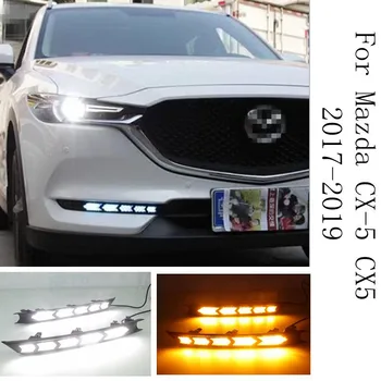 For Mazda CX-5 CX5 2017 2018 Dynamic Turn Yellow Signal Function Waterproof Car DRL 12V LED Daytime Running Light Daylight
For Mazda CX-5 CX5 2017 2018 Dynamic Turn Yellow Signal Function Waterproof Car DRL 12V LED Daytime Running Light Daylight