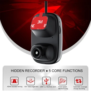 USB Driving Recorder Night Vision HD 1080P ADAS Car DVR Camera Hidding Single Camera Android Navigation Dash Camera U81080P
USB Driving Recorder Night Vision HD 1080P ADAS Car DVR Camera Hidding Single Camera Android Navigation Dash Camera U81080P