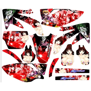 Full Graphics Decals Stickers Diversified Girls Sexy Girl Custom Number Name 3M Matte For HONDA CRF450R 2005 2006 2007 2008
Full Graphics Decals Stickers Diversified Girls Sexy Girl Custom Number Name 3M Matte For HONDA CRF450R 2005 2006 2007 2008