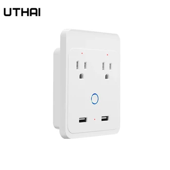 UTHAI F015 Wireless Smart Socket American Standard WIFI Smart Socket American Standard WIFI Smart 16A Sub-control Plug
UTHAI F015 Wireless Smart Socket American Standard WIFI Smart Socket American Standard WIFI Smart 16A Sub-control Plug
