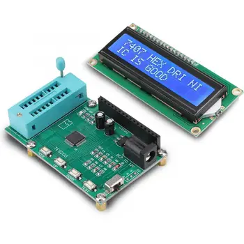 Detector Meter IC Tester 74 40 45 Series lC Logic Gate Tester Digital Meter TES200 Digital Integration Test
Detector Meter IC Tester 74 40 45 Series lC Logic Gate Tester Digital Meter TES200 Digital Integration Test
