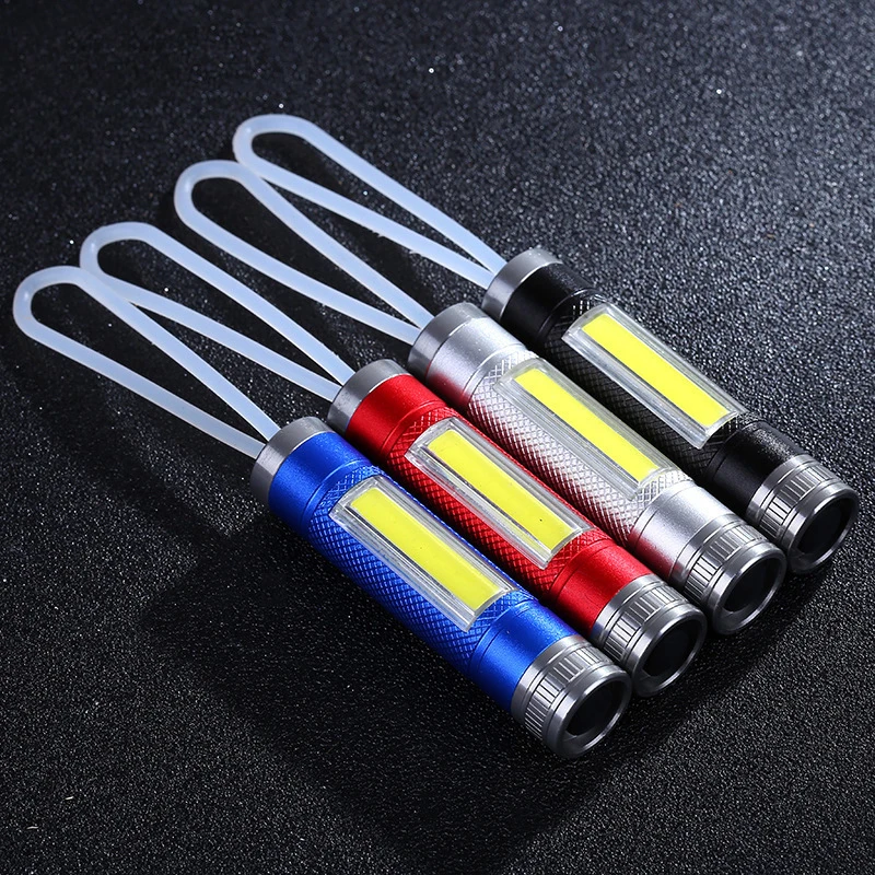 LSL Portable Mini LED Flashlight COB Work Light Super Bright Small Torch Keychain
LSL Portable Mini LED Flashlight COB Work Light Super Bright Small Torch Keychain
