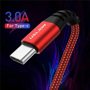 3A USB Type C Cable For Samsung S10 S9 Fast USB Charging Type-C Charger Data Cable For Redmi Note 8 Pro USB-C Cabo Wire
3A USB Type C Cable For Samsung S10 S9 Fast USB Charging Type-C Charger Data Cable For Redmi Note 8 Pro USB-C Cabo Wire
