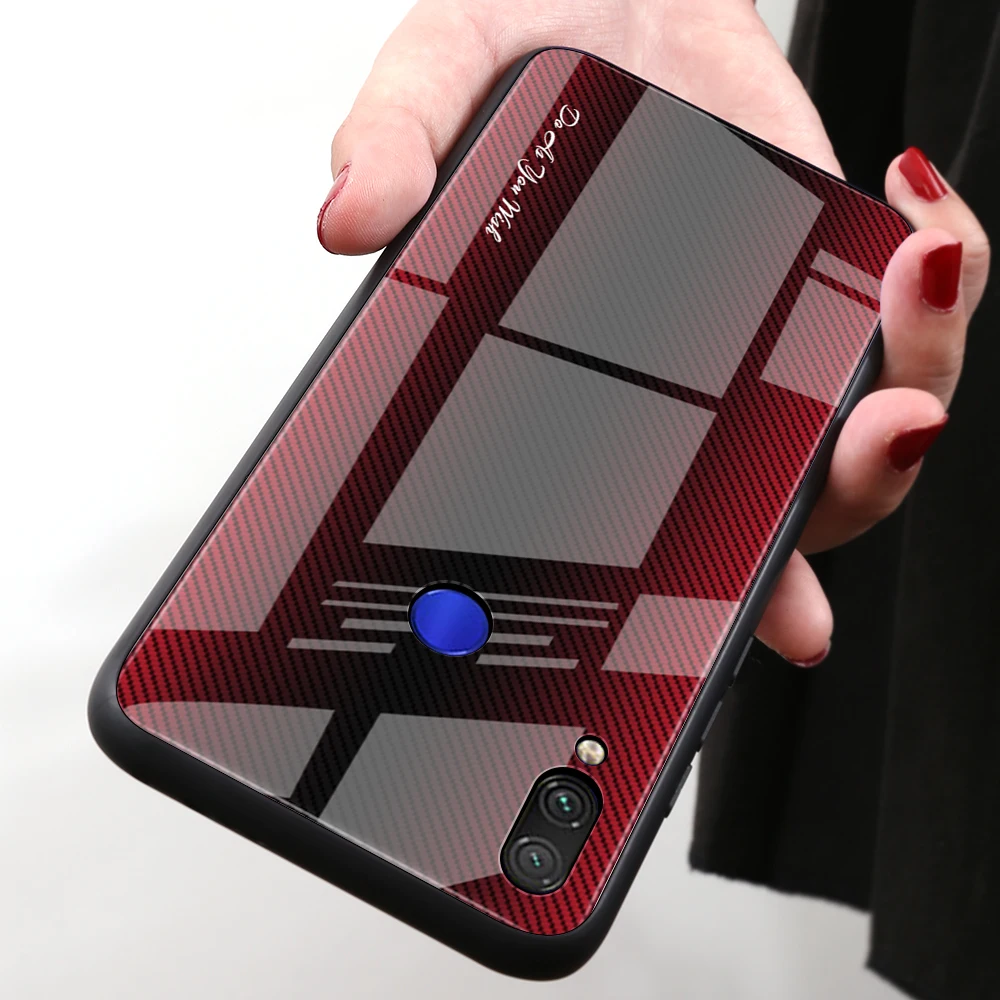 Glossy Tempered Glass Phone Cases For Xiaomi Redmi Note 7 Note 6 Note 5 Note7 Note6 Note5 Pro Soft TPU Edge Tempered Glass Cover
Glossy Tempered Glass Phone Cases For Xiaomi Redmi Note 7 Note 6 Note 5 Note7 Note6 Note5 Pro Soft TPU Edge Tempered Glass Cover