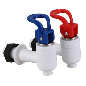 Plastic Water Dispenser Machine Faucet Tap 2 Pcs Red Blue White
Plastic Water Dispenser Machine Faucet Tap 2 Pcs Red Blue White
