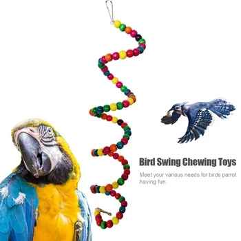 New 7PCS Bird Swing Chewing Toys Parrots Chewing Hanging Perches with Hammock Bell Toys for Parrot Lorikeets Birds Toys
New 7PCS Bird Swing Chewing Toys Parrots Chewing Hanging Perches with Hammock Bell Toys for Parrot Lorikeets Birds Toys