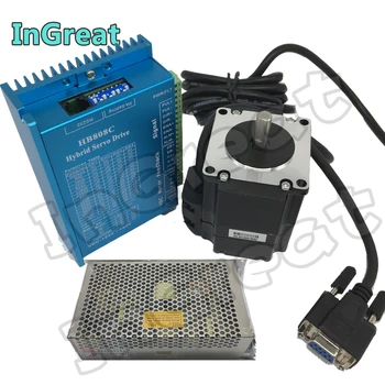 1.5Nm 214Oz.in Nema23 57MM DC DSP Closed Loop Stepper Motor Driver Hybird Encoder Easy Step Servo + 2M Cables + Supply Power
1.5Nm 214Oz.in Nema23 57MM DC DSP Closed Loop Stepper Motor Driver Hybird Encoder Easy Step Servo + 2M Cables + Supply Power