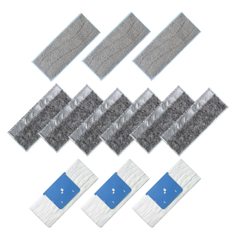 Robot Vacuum 3 Wet Water+ 6 Dry Water+ 3 Disposable Mop Cloths Pad for Irobot M6 Robotic Vacuum Cleaner Parts Replacement
Robot Vacuum 3 Wet Water+ 6 Dry Water+ 3 Disposable Mop Cloths Pad for Irobot M6 Robotic Vacuum Cleaner Parts Replacement