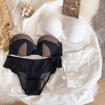Fashion brassiere set sexy lace bra sets comfortable underwear set solid crop top female lingerie for women underwire push up
Fashion brassiere set sexy lace bra sets comfortable underwear set solid crop top female lingerie for women underwire push up