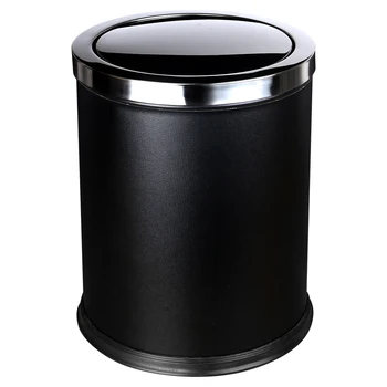 Trash can home living room bedroom bathroom covered creative hotel office large barrel 12 liters 
Trash can home living room bedroom bathroom covered creative hotel office large barrel 12 liters