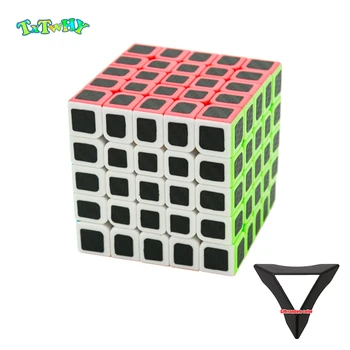 Carbon Fiber Cube Magic Cube Speed 5x5x5 Puzzle Neo Cubo Magico Professional 5*5*5 cube with stand For Children Adult Toys gifts
Carbon Fiber Cube Magic Cube Speed 5x5x5 Puzzle Neo Cubo Magico Professional 5*5*5 cube with stand For Children Adult Toys gifts