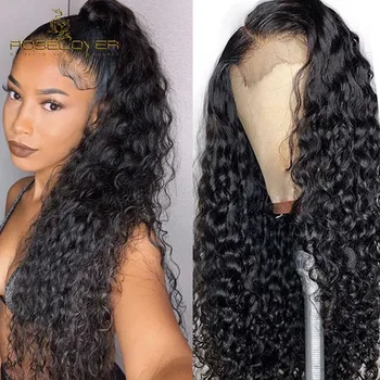 Wet and Wavy 360 Lace Frontal Wig Pre Plucked with Baby Hair Curly Human Hair Wigs Bleached Knots Brazilian Remy Lace Front Wigs 
Wet and Wavy 360 Lace Frontal Wig Pre Plucked with Baby Hair Curly Human Hair Wigs Bleached Knots Brazilian Remy Lace Front Wigs
