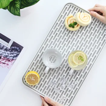 Double Layer Dish Vegetable Water Tray Drainer Plastic Decorative Dish Tray Rectangle Non-slip Serving Tray Holder Storage Rack
Double Layer Dish Vegetable Water Tray Drainer Plastic Decorative Dish Tray Rectangle Non-slip Serving Tray Holder Storage Rack