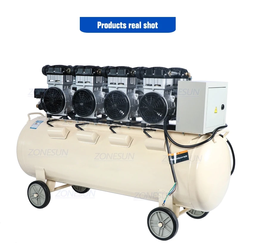 ZS-AC160L Portable Air Pump Oil Free Air Compressor