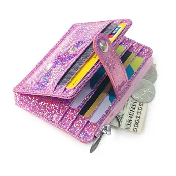 Pink Women Slim Card Holder Wallet Small Money Credit Card Case PU Female Laser PU Leather Purse Case Mini Coin Purse
Pink Women Slim Card Holder Wallet Small Money Credit Card Case PU Female Laser PU Leather Purse Case Mini Coin Purse
