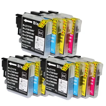 LC67 LC980 LC990 LC1100 Ink Cartridges MFC MFC257CW MFCJ270W MFC290C MFC295CN MFC490CN MFC490CW Inkjet Printer
LC67 LC980 LC990 LC1100 Ink Cartridges MFC MFC257CW MFCJ270W MFC290C MFC295CN MFC490CN MFC490CW Inkjet Printer