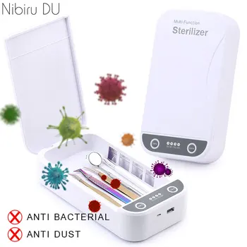 Disinfection Box For Manicure Set Cleaner Sterilizer For NailsTools Ultraviolet UV Sterilizer Box With UV Sterilizer Lamp
Disinfection Box For Manicure Set Cleaner Sterilizer For NailsTools Ultraviolet UV Sterilizer Box With UV Sterilizer Lamp