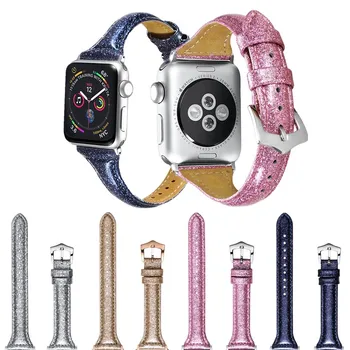 Smart watch accessories leather strap for apple watch band 44 40mm Woman colorful Replacement Bracelet for iwatch 4/3/2/1 38 42m 
Smart watch accessories leather strap for apple watch band 44 40mm Woman colorful Replacement Bracelet for iwatch 4/3/2/1 38 42m