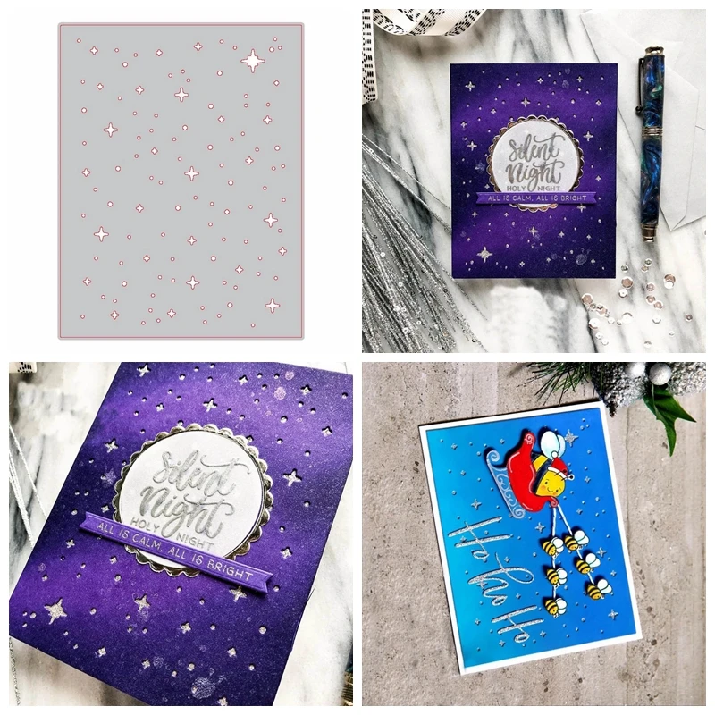 Starry Pattern Metal Cutting Dies Stencils Triangle Hollowed Shining Stars Pattern Phrase Die Cuts For Card Making DIY new 2019
Starry Pattern Metal Cutting Dies Stencils Triangle Hollowed Shining Stars Pattern Phrase Die Cuts For Card Making DIY new 2019