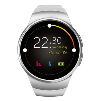 KW18 Smart Watch Touch Screen Heart Rate Monitor and Pedometer Smart Health Watch Water Resistant Sports Bracelet
KW18 Smart Watch Touch Screen Heart Rate Monitor and Pedometer Smart Health Watch Water Resistant Sports Bracelet