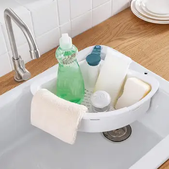 1Pc Kitchen Triangular Sink Strainer Drain Fruit Vegetable Drainer Basket Suction Cup Sponge Rack Storage Tool Sink Filter Shelf
1Pc Kitchen Triangular Sink Strainer Drain Fruit Vegetable Drainer Basket Suction Cup Sponge Rack Storage Tool Sink Filter Shelf