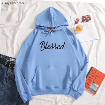 Blessed Letters Print Women hoodies Cotton Casual Funny sweatshirts For Lady Girl pullovers Hipster hoodies new-212
Blessed Letters Print Women hoodies Cotton Casual Funny sweatshirts For Lady Girl pullovers Hipster hoodies new-212
