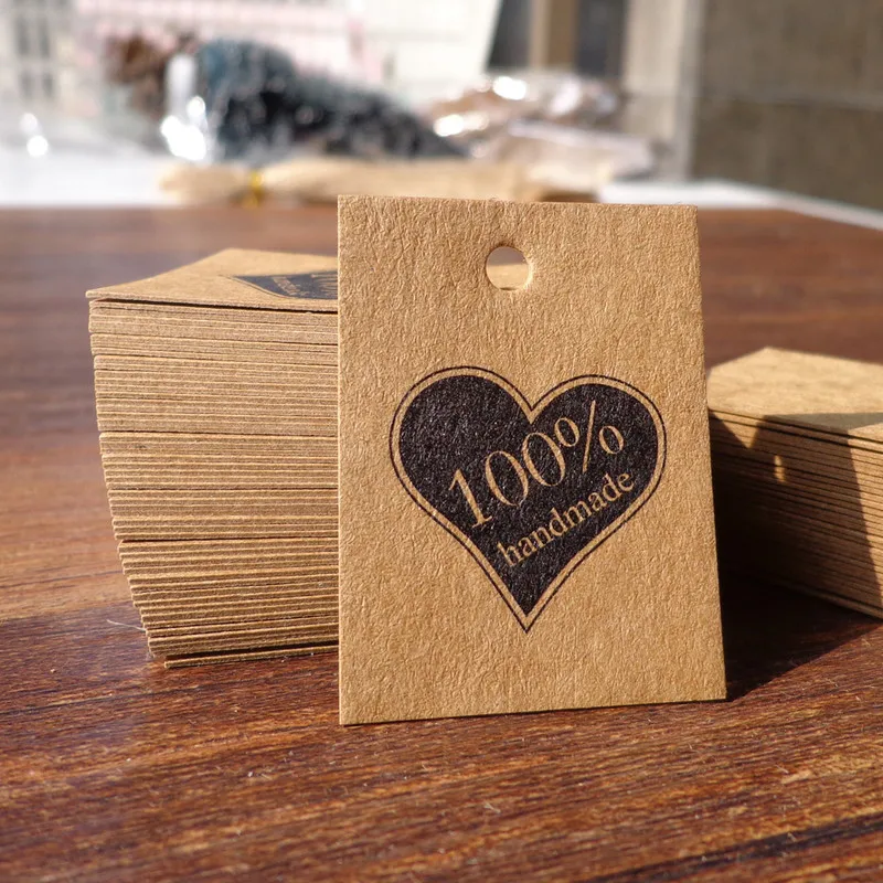 100pcs Heart Design Kraft Paper Tags DIY Gift Decorating Hang Tags Wedding Party Price Tags Label Garment Tags Kid's crafts
100pcs Heart Design Kraft Paper Tags DIY Gift Decorating Hang Tags Wedding Party Price Tags Label Garment Tags Kid's crafts