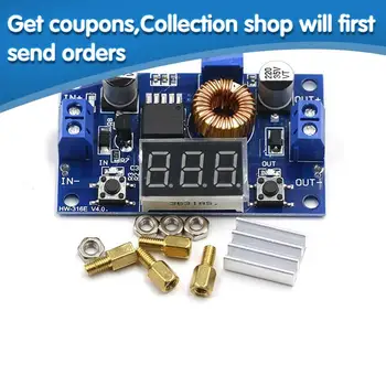 1PCS 5A 75W XL4015 DC-DC Converter Adjustable Step-Down Module 4.0-38V to 1.25V-36V DIY Adjustable Power Supply
1PCS 5A 75W XL4015 DC-DC Converter Adjustable Step-Down Module 4.0-38V to 1.25V-36V DIY Adjustable Power Supply