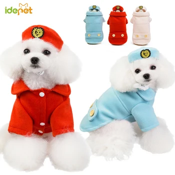 Pet Coat Flight Attendant Winter Uniform Dog Jacket With Hat Warm Dog Clothes for Small Large Dogs Cat Costume Puppy Coat Cotton Outfit chihuahua French Bulldog Yorkshire Costume 35
Pet Coat Flight Attendant Winter Uniform Dog Jacket With Hat Warm Dog Clothes for Small Large Dogs Cat Costume Puppy Coat Cotton Outfit chihuahua French Bulldog Yorkshire Costume 35