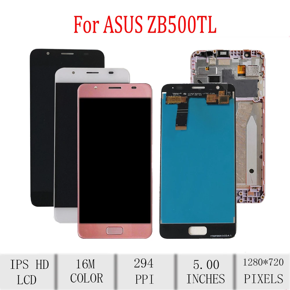 Original For ASUS ZenFone Pegasus 4A ZB500TL X00KD LCD Display Touch Screen Digitizer Assembly For Asus ZB500TL LCD with Frame
Original For ASUS ZenFone Pegasus 4A ZB500TL X00KD LCD Display Touch Screen Digitizer Assembly For Asus ZB500TL LCD with Frame