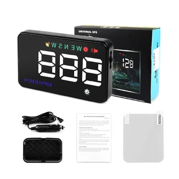 2019 Universal Car HUD GPS Speedometer Speedo Head Up Display A5 Digital Over Speed Alert Windshield Projetor Auto Navigation
2019 Universal Car HUD GPS Speedometer Speedo Head Up Display A5 Digital Over Speed Alert Windshield Projetor Auto Navigation