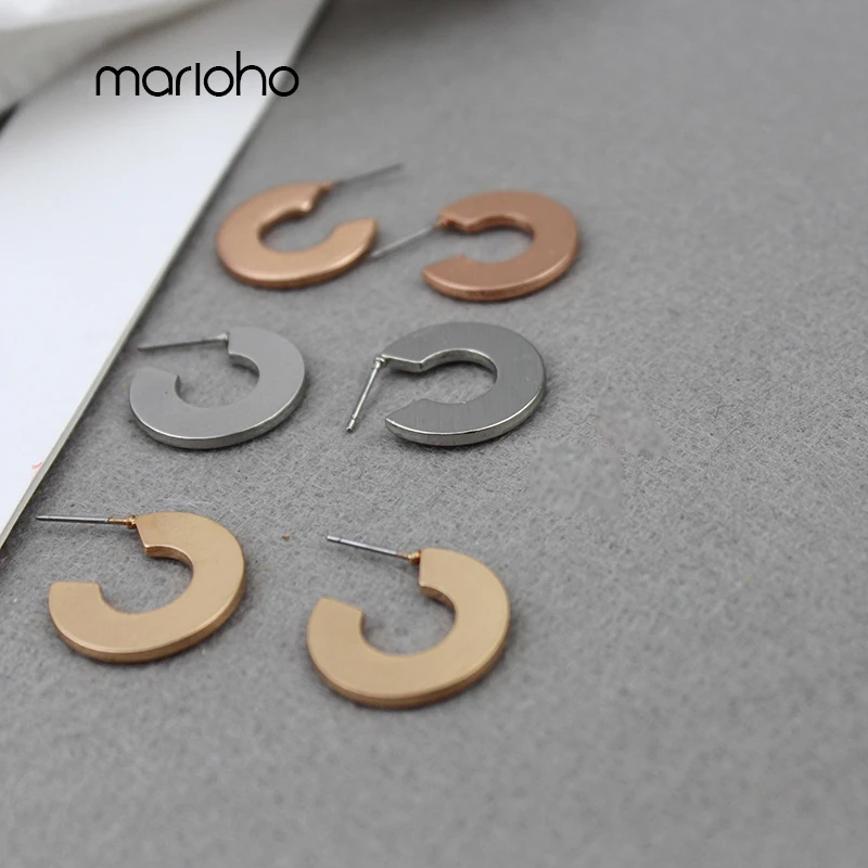 Retro Opening C-shaped Punk Hoop Earrings For Women Men Fashion Metal Round Earrings Simple Statement Jewelry Accessories Gift
Retro Opening C-shaped Punk Hoop Earrings For Women Men Fashion Metal Round Earrings Simple Statement Jewelry Accessories Gift