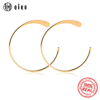 

A pair 18MM Fashion 14K gold filled Tail flat wire earring hooks earring ring for DIY earring jewelry findings Accessories