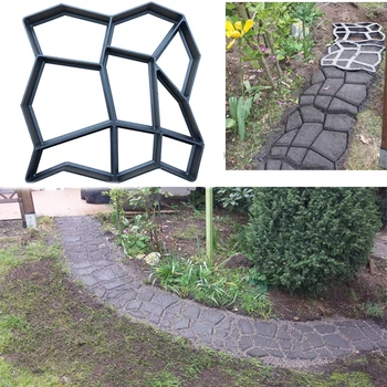 Walk Maker Concrete Path Maker Walkway Pavement Mold for Yard Patio Lawn Garden Load Slicer Cutting Path Mold Maker
Walk Maker Concrete Path Maker Walkway Pavement Mold for Yard Patio Lawn Garden Load Slicer Cutting Path Mold Maker