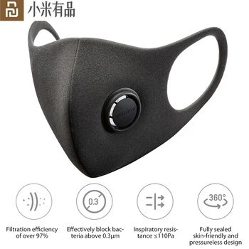Youpin Zhimi Filter Mask PM 2.5 Ventilating Valve Dustproof Anti-haze Comfortable Protective Face Masks Light Breathing Mask
Youpin Zhimi Filter Mask PM 2.5 Ventilating Valve Dustproof Anti-haze Comfortable Protective Face Masks Light Breathing Mask
