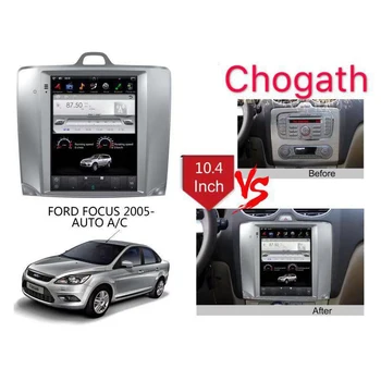 Chogath 10.4inch car multimedia player android 7.1 car gps navigation Tesla screen 2+32G for Ford Focus 2005-2018 auto a/c
Chogath 10.4inch car multimedia player android 7.1 car gps navigation Tesla screen 2+32G for Ford Focus 2005-2018 auto a/c