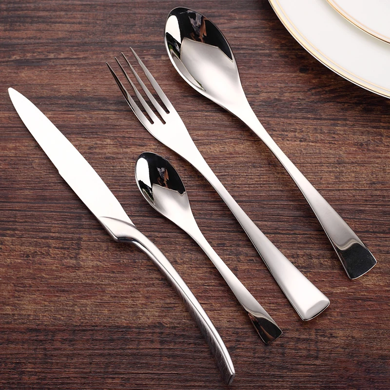 Stainless Steel Steak Knife Fork Spoon Tableware Set Zero Waste Table Cutlery Silver Dinnerware Set Kitchen Device Sets Gift
Stainless Steel Steak Knife Fork Spoon Tableware Set Zero Waste Table Cutlery Silver Dinnerware Set Kitchen Device Sets Gift