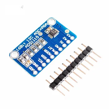 ADS1115 ultra-small 16-bit precision analog-to-digital converter ADC development board module
ADS1115 ultra-small 16-bit precision analog-to-digital converter ADC development board module