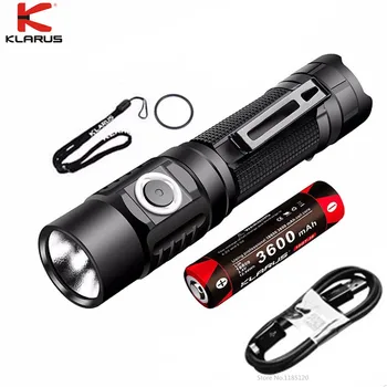 KLARUS G10 LED Flashlight CREE XHP35 HD E4 1800 lumen ,Mini Flashlight with 18650 3600mAh Li battery + USB Charging for Working
KLARUS G10 LED Flashlight CREE XHP35 HD E4 1800 lumen ,Mini Flashlight with 18650 3600mAh Li battery + USB Charging for Working
