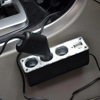3 Way in 1 12V-24V Car Cigarette Lighter Auto Sockets Adapter Splitter USB Plug Charger Adapter with USB Port HOT
3 Way in 1 12V-24V Car Cigarette Lighter Auto Sockets Adapter Splitter USB Plug Charger Adapter with USB Port HOT