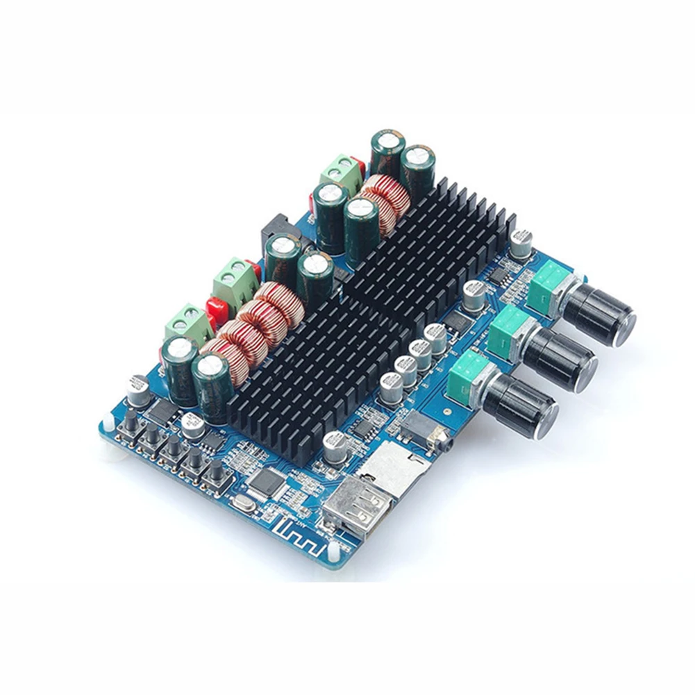 Integrated Professional USB Interface Amplifier Board Bluetooth Stereo Accessories TF Cards Stable Electronic Audio 2.1 Channel
Integrated Professional USB Interface Amplifier Board Bluetooth Stereo Accessories TF Cards Stable Electronic Audio 2.1 Channel