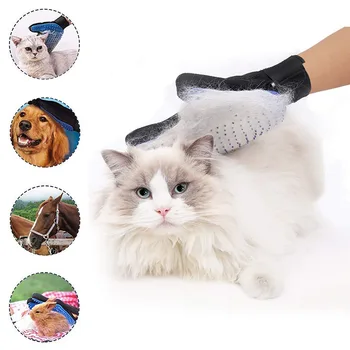 Pet Hair Glove Comb Pet Dog Cat Grooming Cleaning Glove Deshedding left Right Hand Hair Removal Brush Promote Blood Circulation 
Pet Hair Glove Comb Pet Dog Cat Grooming Cleaning Glove Deshedding left Right Hand Hair Removal Brush Promote Blood Circulation