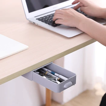 Self Stick Pencil Tray Desk Table Storage Drawer Organizer Box Under Desk Stand Self-adhesive Under Drawer Organizer Storage Box
Self Stick Pencil Tray Desk Table Storage Drawer Organizer Box Under Desk Stand Self-adhesive Under Drawer Organizer Storage Box