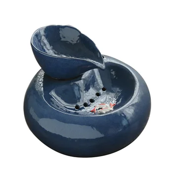 EU/US Plug Smart Ceramics Cat Drinking Feeder Automatic Circulating Water Feeder Pet Water Dispenser 3D Fountain Water Basin 5 
EU/US Plug Smart Ceramics Cat Drinking Feeder Automatic Circulating Water Feeder Pet Water Dispenser 3D Fountain Water Basin 5