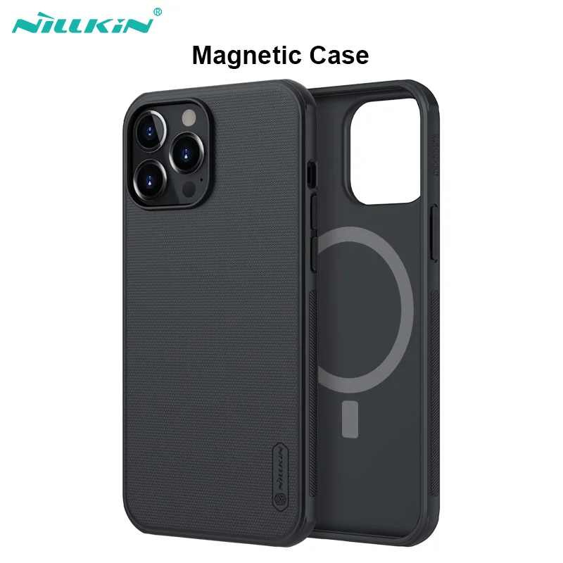 Магнитный чехол для iPhone 13 Pro Max Nillkin матовый защитный PC Жесткий Чехол | Мобильные