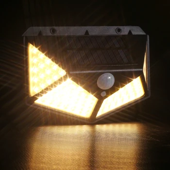 100LEDS Outdoor Solar 3 modes Light with Motion Sensor Solar Lamp Waterproof Four Sides Led Solar wall Light porch street light
100LEDS Outdoor Solar 3 modes Light with Motion Sensor Solar Lamp Waterproof Four Sides Led Solar wall Light porch street light