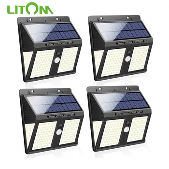 1/2/4 PCS LITOM 250 LEDS Solar Light PIR Motion Sensor Solar Lamp IP65 Waterproof Wall Light For Outdoor Fence Garden Decoration
1/2/4 PCS LITOM 250 LEDS Solar Light PIR Motion Sensor Solar Lamp IP65 Waterproof Wall Light For Outdoor Fence Garden Decoration