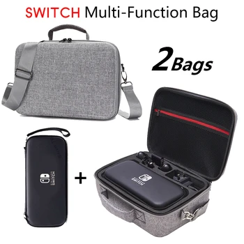 Scratch-proof Big Capacity Zipper EVA Hard Carrying Storage Bag Shoulder Case Shell for Switch Console Travel Protective Cover 
Scratch-proof Big Capacity Zipper EVA Hard Carrying Storage Bag Shoulder Case Shell for Switch Console Travel Protective Cover
